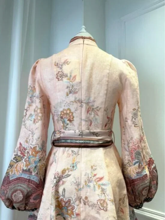 Zimmermann Alchemy Button Mini Dress - Picture 7 of 9